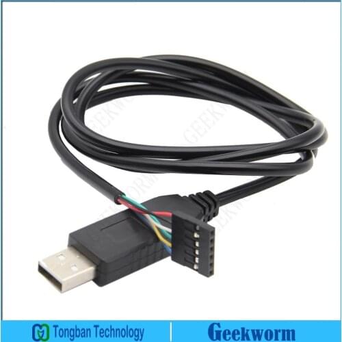 6Pin FTDI FT232RL USB to Serial Adapter Module USB to TTL/RS232 Cable