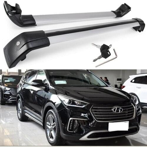 Good Quality for Hyundai Grand Santa fe XL 2013-2019 baggage luggage rack roof rack rail cross bar cargo carrier