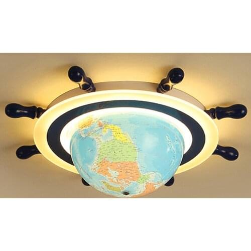 Childrens Room led Ceiling Light Eye Protection Bedroom Ceiling Lamp Globe Childrens Playground Kindergarten Cartoon led Light