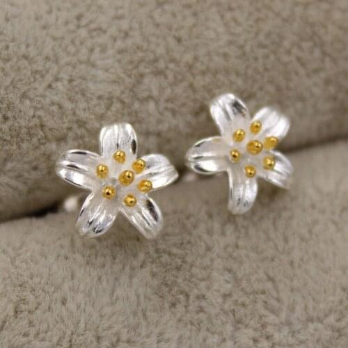 Женские золотые серьги DIEERLAN China At AliExpress