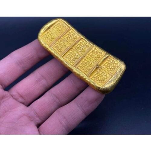 Chinese Exquisite Antique Coins Gold Ingot Souvenir Home Decoration Gifts 11