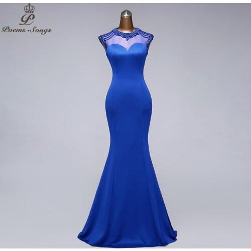Beading beautiful evening dress long party dress party dresses women evening elegant evening gowns vestidos de fiesta
