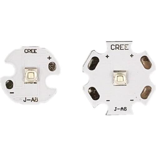 Red Blue Green light XPE2 XP-E2 3W High Power LED Emitter Diode on 16mm/ 20mm PCB