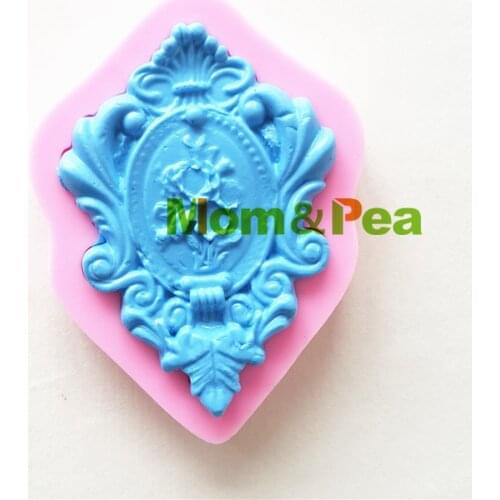 Mom&Pea 1227 Free Shipping Silicone Mold Cake Decoration Fondant Cake 3D Mold Food Grade
