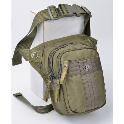 Men Oxford Waist Pack Belt Thigh Bag Motorcycle Rider Waterproof Travel Military Assault Messenger Hip Drop Fanny Leg Bag