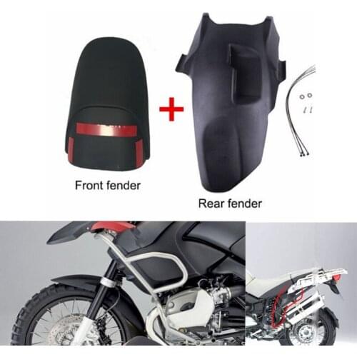 Motorcycle Front Fender Extender Cover Mud Flaps For BMW R1200GS ADV 2005-2013 Rear Tire Hugger Mudguard Fender