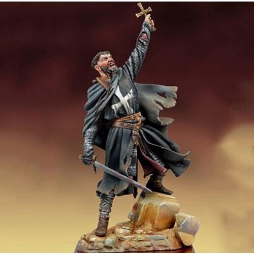 1/18 Scale Unpainted Resin Figure The Wrath of God Crusader (base included)