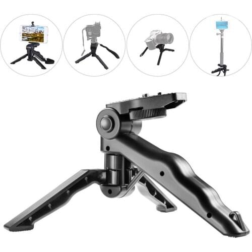 Portable Mini Tripod Monopod Selfie Stick holder Stand leg For Gopro Hero 7 6 5 Canon Sony Nikon SJCAM SJ4000 Camera Accessories