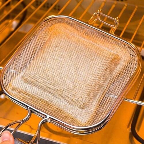 Sandwich Baking Pan Toaster Breakfast Toast Baking Tool Whole Square Loaf Bread Slice Grill Net with Elephant Mold