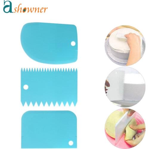 Cake Scraper Smoother Adjustable Fondant Spatulas Cake Edge Smoother Cream Leveling Device DIY Baking Tools Cakes Pastry Spatula