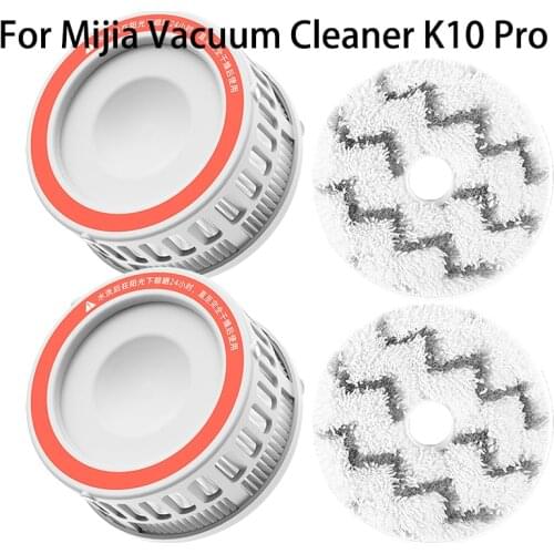 For Xiaomi Mijia K10 Pro Vacuum Cleaner HEPA Filter Mop Cloth Cleaning Cloth Replacement Cloth Accessories