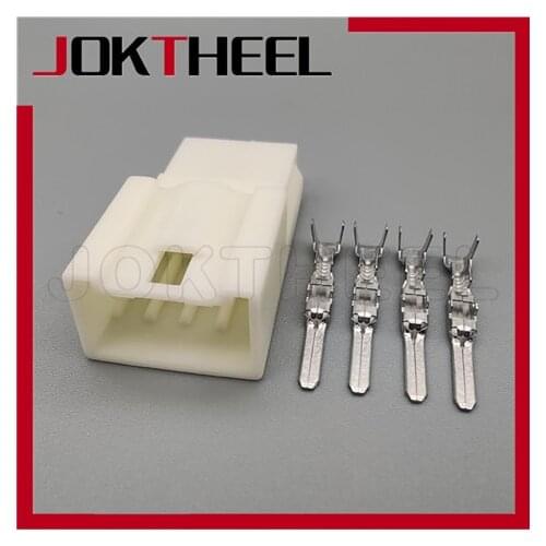 1/5/10/20 sets white sumitomo 4 pin way male electric Headlight light switch assembly plug plastic auto wire connector 6240-1004