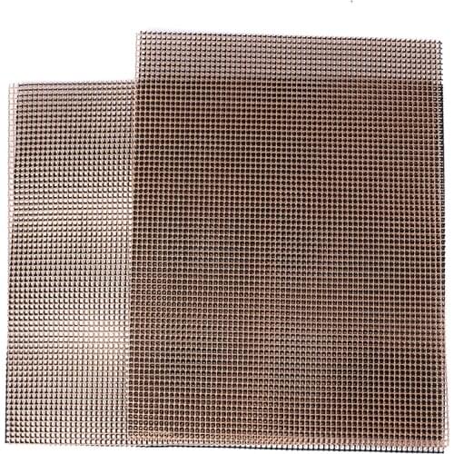 1pc BBQ Barbecue Grill Mat Stainless Steel Replacement Mesh Wire Net Non-stick Grilling Mesh Mat Outdoor Cook BBQ Accessories