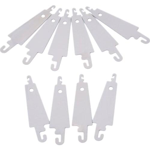 10pcs Stainless Steel Cross-Stitch Threading Hook Needle Threader Stitch DIY Tool Craft Accessories