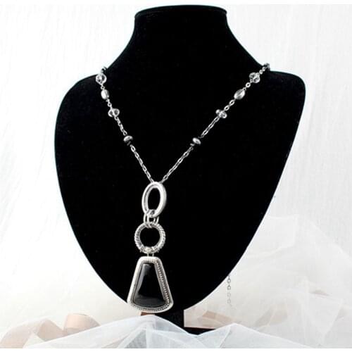 2021 New Fashion Retro Long Womens Necklace Sweater Chain Simple Accessories Chain