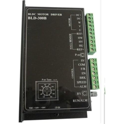 24V 36V48V BLDC Motor Driver 300W 18V-50V DC Brushless DC Motor Driver Controller BLD-300B