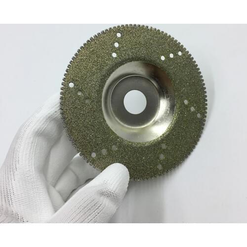 JLI 100mm Diamond Cutting Disc Electroplated Saw Blade Tile/Stone 100*20*1.0mm Diamond Grinding Wheel Polishing Grinding Disc