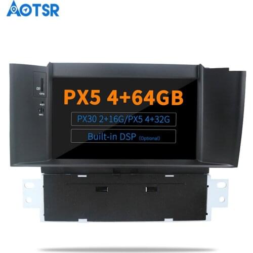 AOTSR Android 9.0 / 10.0 DVD Player For Citroen C4 C4L DS4 2011 - 2016 Car GPS Navigation DSP Bluetooth IPS Screen Radio