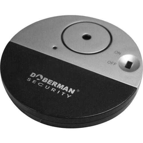DOBERMAN SECURITY 100DB Wireless Electronic Vibration Detector Cabinet Door Window Vibration Sensor Alert Security Alarm Detecto