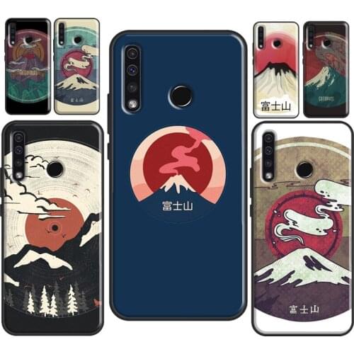 Japanese art Mount Fuji For Huawei Honor 10i 10 Lite 7X 8X 9X 10X Lite 8A 9A 8S 9S 4C 6C 7C 7A 20 Pro Phone Case