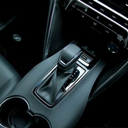 For Toyota Harrier Venza XU80 2020 2021 Center Console Gear Shift Panel Cover Trim Frame Car Interior Accessories Styling