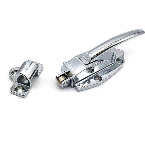 Oven door lock freezer buckle handle cold storage flat door handle