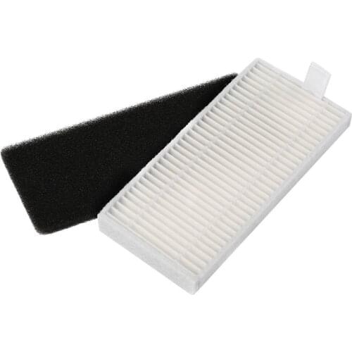 Replacement Foam Filter+Hepa Filter/Side Brush for Ecovacs Deebot N79 N79S Robotic Spare Part Accessories