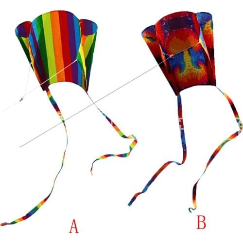 HIINST 2020 New Cute Cartoon Childrens Colorful Mini Pocket Kite Outdoor Fun Sports Software Kite Flying High Quality Gift