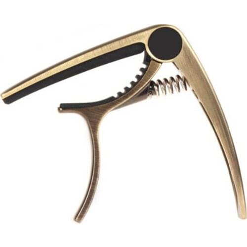 Meideal Capo10 Acoustic Electric Guitar Quick Change Trigger Capo Clamp Bronze