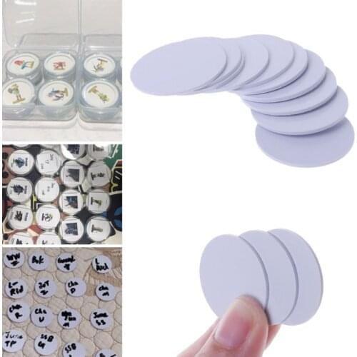 10PCS Ntag215 NFC Tags Phone Available Adhesive Labels RFID Tag 25mm Drop Shipping Support