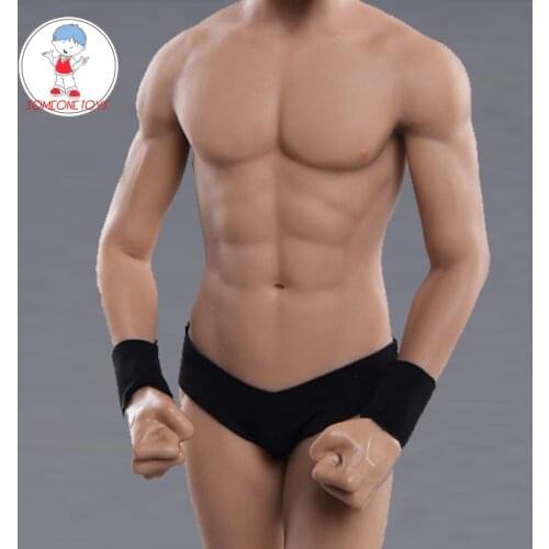 1/6 scale male body JIAOU Lan headless JO-K10A new bodybuilding and feet removal male body painting human body 1/6 coated body