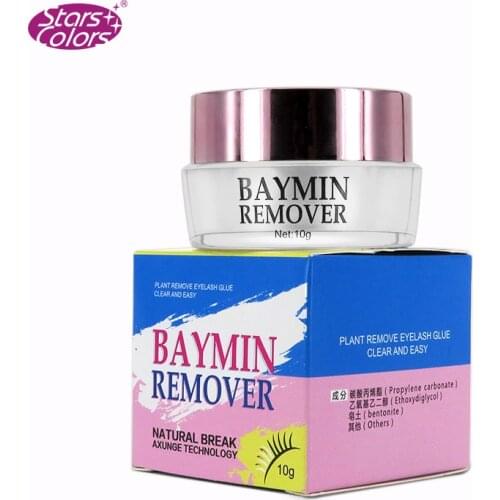 No Stimulate High Quality Cleanser 5/15/30G False Cream Glue Remover No Smell Pure plant extract Makeup Tools