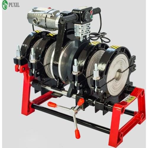 New 220V hot melt welding machine type Grip-cranking 63-200 PE type welder hot melt welding machine