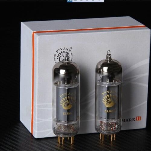 Matched Pair PSVANE Vacuum Tubes EL84-T Mark II Premium