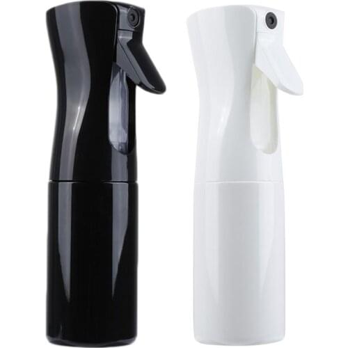 Hot Black/White Hairdressing Spray Empty Bottle Refillable Mist Bottle Salon Barber Hair Tools Water Sprayer Care Tools Dropship
