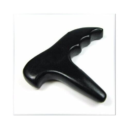 Triangular cone acupuncture massage Sibin bian si bin Stone foot acupuncture points black needle stone stick foot scraping tool