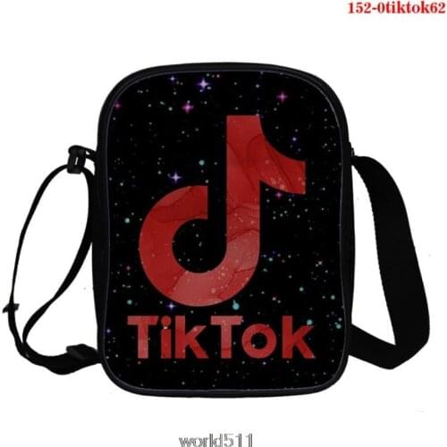 Top Quality Tik Tok Women Shoulder Messenger Bags Female Bags Phone Pocket Women Bags Fashion Small Bags For Girl Boys
