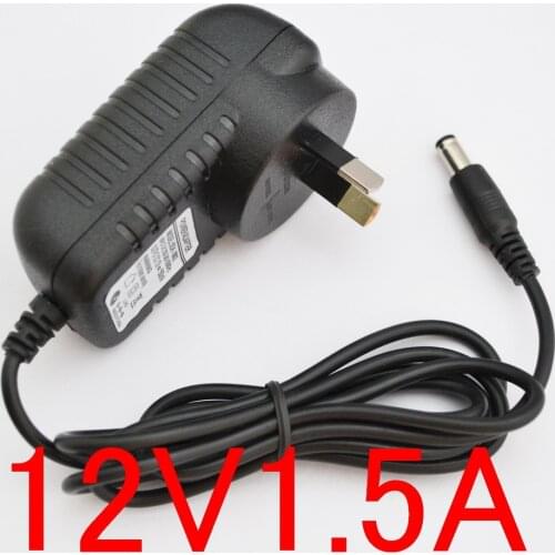 1PCS High quality 12V 1.5A AC 100V-240V Converter IC power Adapter DC 1500mA 18W Power Supply AU Plug DC 5.5mm x 2.1-2.5mm