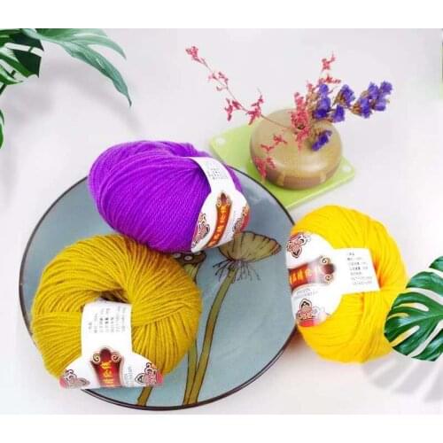 10 pieces of fine acrylic yarn hand knitting wool infant milk cotton yarn knitting cotton wool knitting
