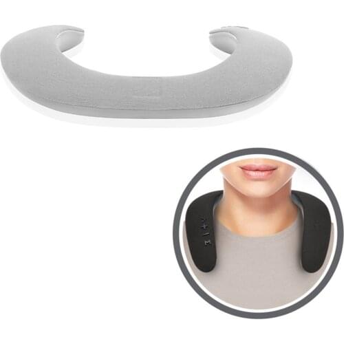 5D Stereo Wireless SpeakerBluetooth-compatibl U-shaped Speaker 1200mah Battery Waterproof Hanging Neck Microphone Wireless Audio