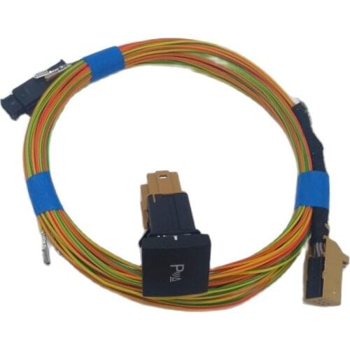1 Set Automatic Parking Radar PDC Assisting Switch & Cable Harness 1TD927122 For Golf MK6 Touran 1TD 927 122 1K0 927 122 A