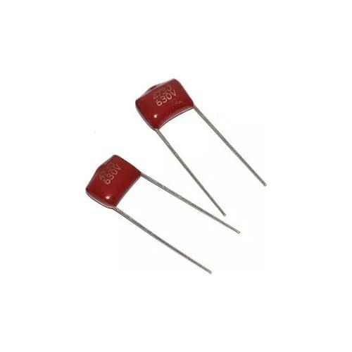 Free shipping 50pcs/lot CBB capacitor 630V 473 630V 47NF 0.047UF pitch 10MM Polypropylene Film Capacitors