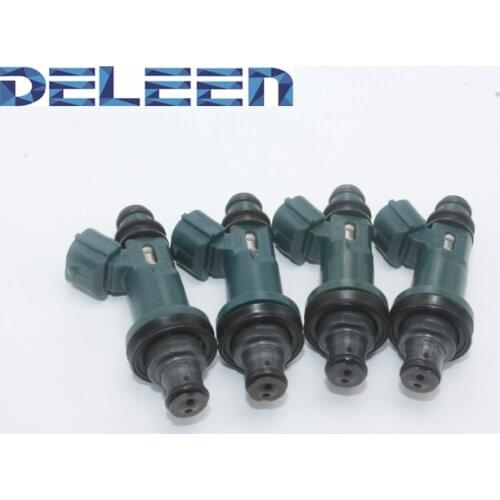Deleen 4x High impedance Fuel Injector 23250-20020 For Toyota Car accessories