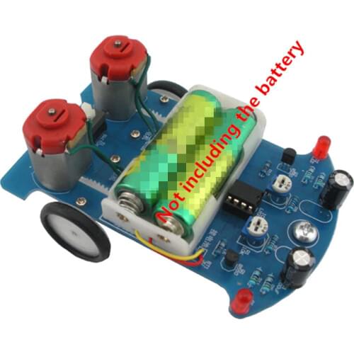 DIY Kit D2-5 Intelligent Tracking Line Car Suit Motor Electronic Assembly Smart Patrol Smart Automobile Parts