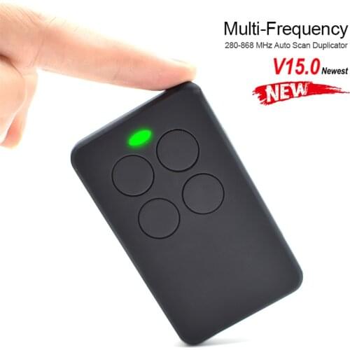 Multifrequency 300-900MHz Auto Scan Garage Remote Control Duplicator CLEMSA DOORHAN HORMANN LIFTMASTER BENINCA SOMMER DEA CARDIN