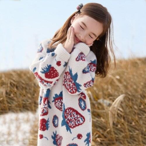 DZIECKO Knitted Sweaters For Girls