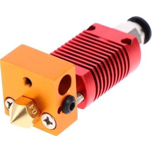 3D Printer Parts Extruder Hotend Kit Aluminum Heat Block Nozzle