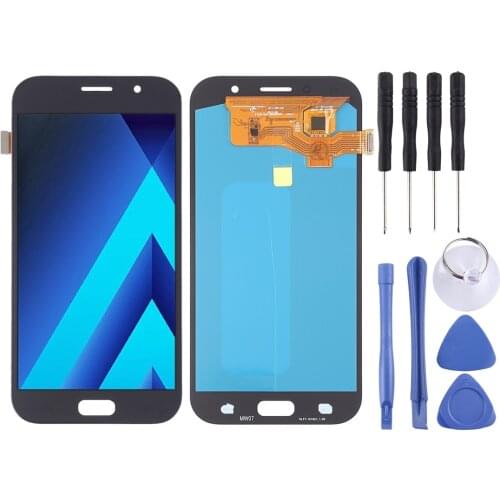 IPartsBuy for Galaxy A7 (2017), A720F, A720F/DS LCD Screen and Digitizer Full Assembly (OLED Material )