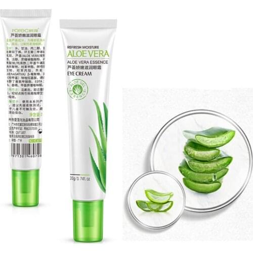 20g Skin Care Eye Cream Aloe Moisturizing Anti Wrinkle Anti-Puffiness Moisturizing Hydrating Whitening Eye Care