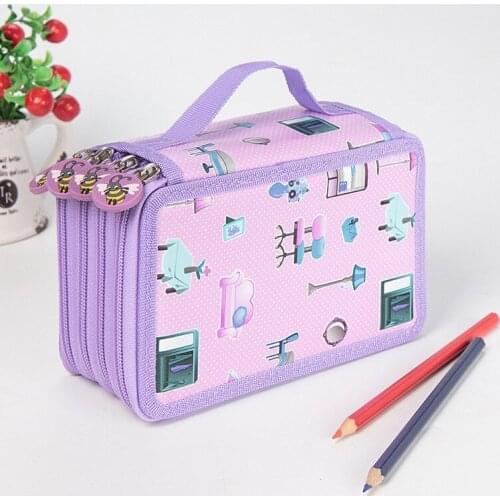Kawaii School supplies girl cute Pencil cases Case Big for Girls Boys bags Box Large Storage Bag Stationery Pencilcase estuche